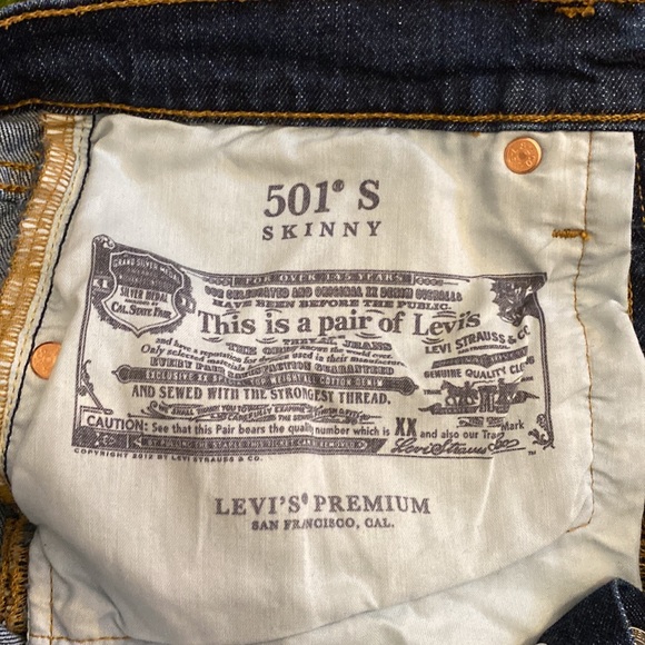 Levi’s 501 S Cropped Jeans - Picture 6 of 7